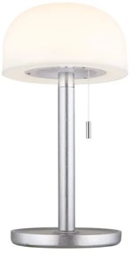 Globo 21016N - LED stolná lampa NORMAN LED/1,5W/3,7V 3000/4200/6000K strieborná