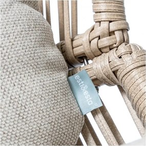 MI Ratanové kreslo HOLAND béžové (DH)