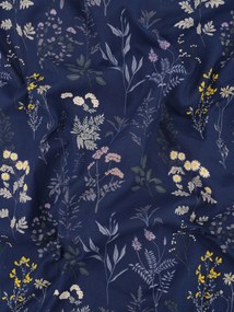 Bavlnené obliečky Renforcé - Bianca tmavo modrá