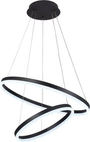 LED Stmievateľný luster na lanku LED/70W/230V 3000-6500K + diaľkové ovládanie