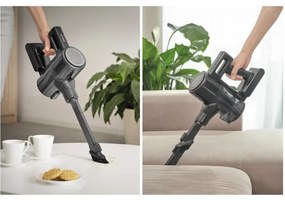 Sencor - Bezdrôtový tyčový vysávač 2 v 1 200 W/2600 mAh čierny