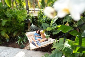 Marimex | Sieť hojdacia s tyčami La Siesta Alabama Kingsize vanilla | 11640551