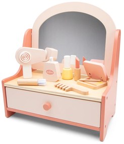 Drevený toaletný stolík