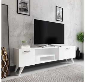 TV stolík/skrinka Tebosi 1 (biela) . Akcia -28%. Vlastná spoľahlivá doprava až k Vám domov. 1095279