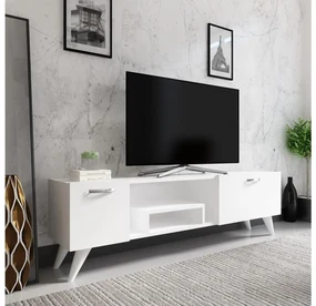 TV stolík/skrinka Tebosi 1 (biela) . Vlastná spoľahlivá doprava až k Vám domov. 1095279