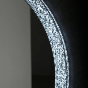 Tutumi Rea, okrúhle LED zrkadlo 60cm, biely rám, BL806, HOM-06912