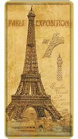 Ceduľa značka  Paris Exposition - Pariž
