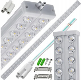 BERGE LED lampa NEPTUN 120cm - 72W - 7200lm - IP20 - 6000K - studená biela