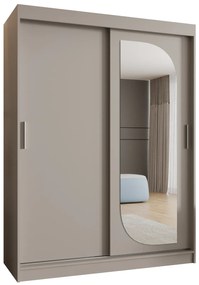 Šatníková skriňa 150 cm Lulu (kašmír). Akcia -20%. Vlastná spoľahlivá doprava až k Vám domov. 1125976