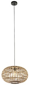 Orientálne závesné svietidlo bambus 44 cm - Amira