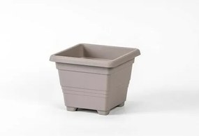 Plastia Kvetináč Begonia 60 x 60, sv. sivá