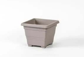 Plastia Kvetináč Begonia 60 x 60, sv. sivá