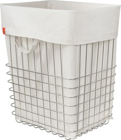 Kovový kôš na bielizeň v striebornej farbe 64 l Store-It – Mette Ditmer Denmark