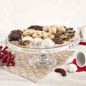 Sklenený podnos na tortu – Orion