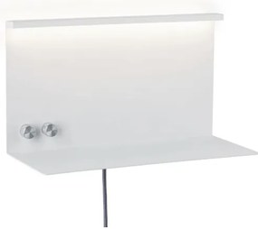 Paulmann 78919 - LED/4,5W Stmievateľné svietidlo s poličkou a USB + LED/1,6W 230V
