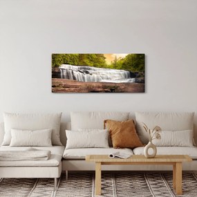 Obraz vodopádu (120x50 cm)