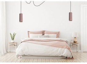 Luster na lanku AVALO 2xE27/60W/230V pavúk ružová/medená