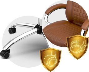 Kancelárska stolička Sofotel Batory 240803 - hnedá