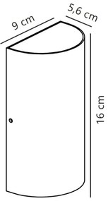 Nordlux - LED Vonkajšie nástenné svietidlo ROLD LED/10,5W/230V IP54 krémová