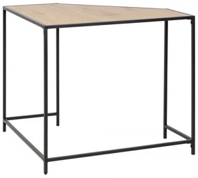 Rohový písací stôl Seaford hnedý