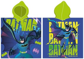 Carbotex Detské pončo 55x110 cm - Batman Strážca mesta