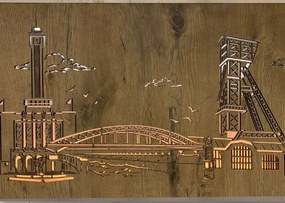 Svietiaci obraz Mesto