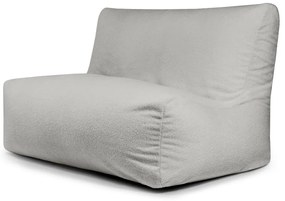 Svetlosivý sedací vak z textílie buklé Sofa Seat Lounge – SLOWDOWN