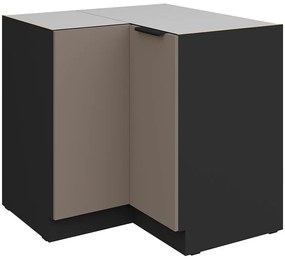 Kuchynská skrinka Aria-Ta/Bl Anti Fingerprint 90x90 Dn 2f Bb