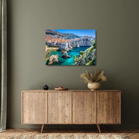 Sklenený obraz - Dubrovník (70x50 cm)