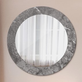 Okrúhle ozdobné zrkadlo Rustikálny mramor fi 60 cm