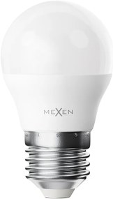 Mexen Nova, LED žiarovka E27, G45, 3W, teplá - 3000K, 315 lm - L101-E27-0330-01