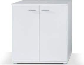 Komoda dvojdverová Mike, biela