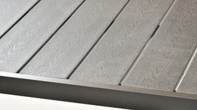 Záhradná zostava 6+1 NORIMBERG 6, čierny antracit