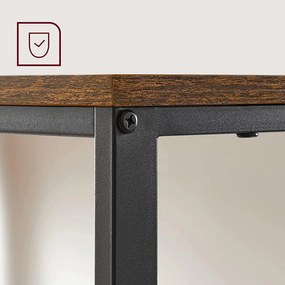 PC stôl s úložným priestorom, 2-úrovňovou ľavou alebo pravou policou