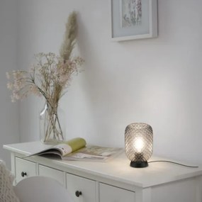 JUST LIGHT. 14906-18 - Stolná lampa REISHI 1xE27/40W/230V čierna