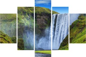 Obraz - Vodopád Seljalandsfoss (150x105 cm)