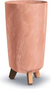Vysoký kvetináč GRACIE TUBA SLIM terakota betón