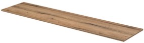 Koupelnová sestava Iconic s deskou, umyvadly, zrcadlem a skříňkami 160 cm kašmírová/dub coast evoke