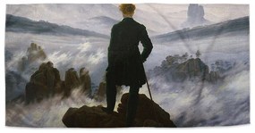 Sablio Uterák Pútnik nad morom hmly - Caspar David Friedrich - 30x50 cm