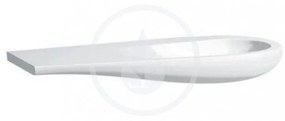 LAUFEN IlBagnoAlessi One Umývadlo do nábytku, 1200 mm x 500 mm, biela – bez otvoru na batériu, s LCC H8149744001091