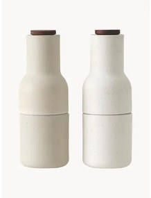 Súprava mlynčekov na soľ a korenie's drevenými vrchnákmi Bottle Grinder, 2 diely