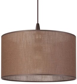 LED Luster na lanku NOEL 1xE27/60W/230V hnedá