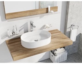 Ravak XJX01155001 - Umývadlo na dosku CERAMIC SLIM 55x37 cm keramika/biela