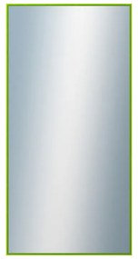 DANTIK - Zrkadlo v rámu, rozmer s rámom 60x120 cm z lišty NIELSEN zelená (7269207)
