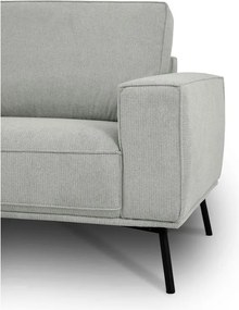 Svetlosivá ženilková rohová pohovka (ľavý roh/do L) Amsterdam – Scandic