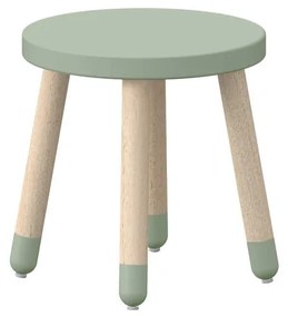 Flexa Detská stolička Dots, natural green