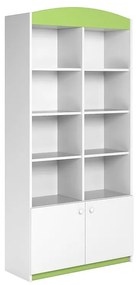 Regál dvojitý Babydreams zelený