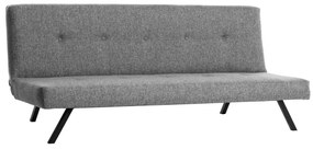 Dvojmiestna pohovka LOKO svetlosivá