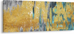 Obraz - Zlatý design (120x50 cm)