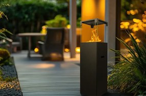 GM biokrb Patio Black, voľne stojaci